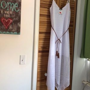 Adorable white summer dress